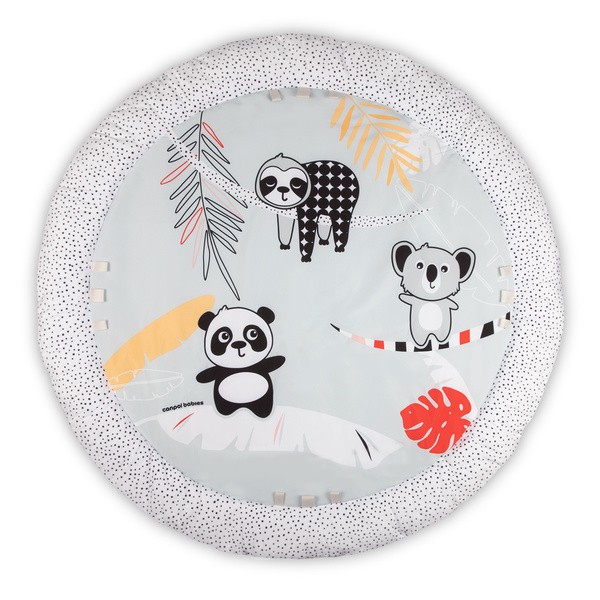 Canpol Babies, sensoryczna mata edukacyjna z lusterkiem BabiesBoo, 1 szt.