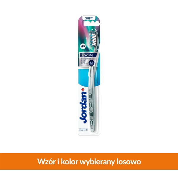 Jordan Ultralite, szczoteczka do zębów, miękka, 1 szt.