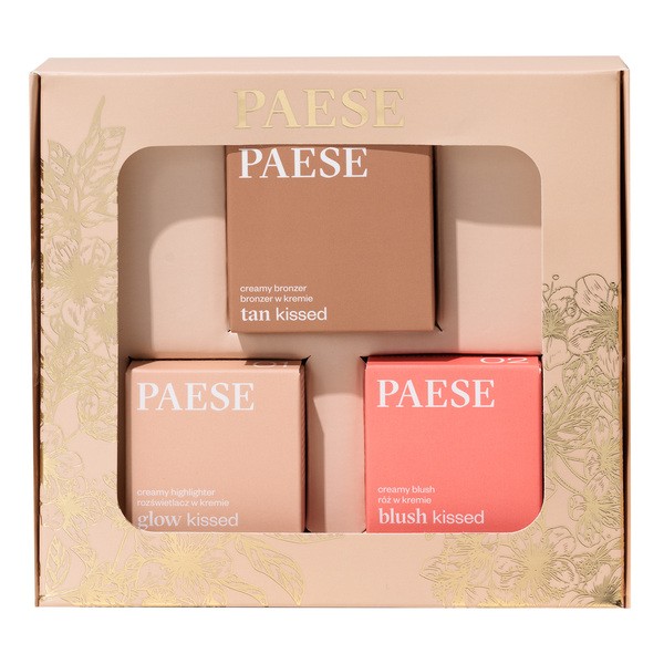 Paese, zestaw Contouring Set, 02 Warm, 1 szt.
