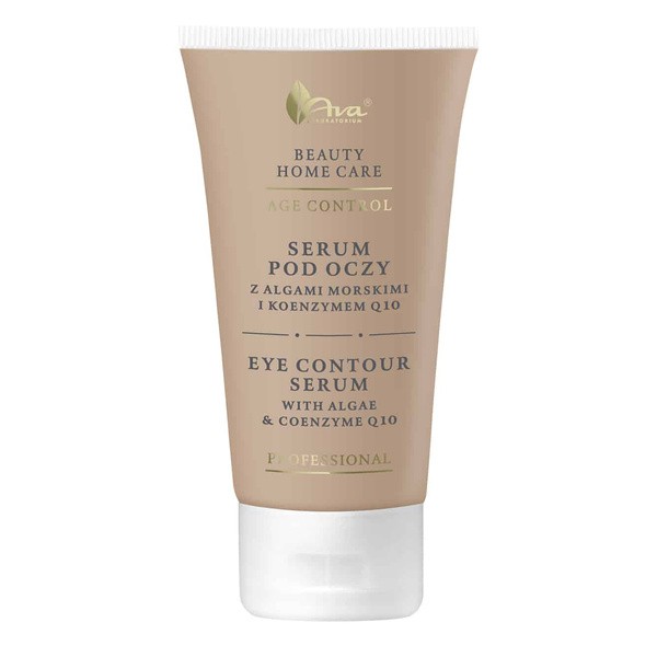Ava Beauty Home Care, serum pod oczy z algami morskimi i Q10, 50 ml