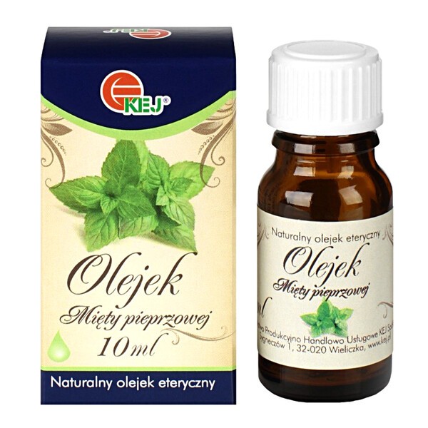 Kej, naturalny olejek mięty pieprzowej, 10 ml