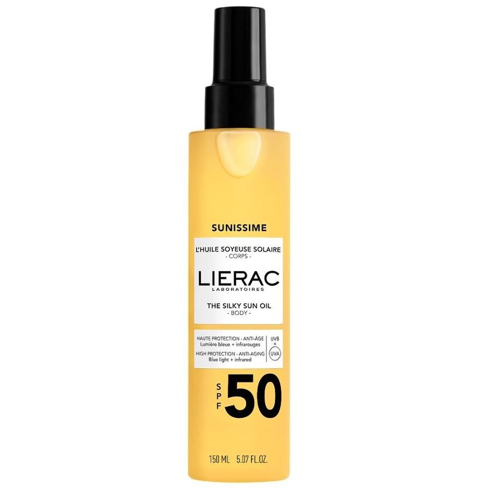 Lierac, Sunissime, jedwabisty olejek ochronny do ciała, SPF50, 150 ml