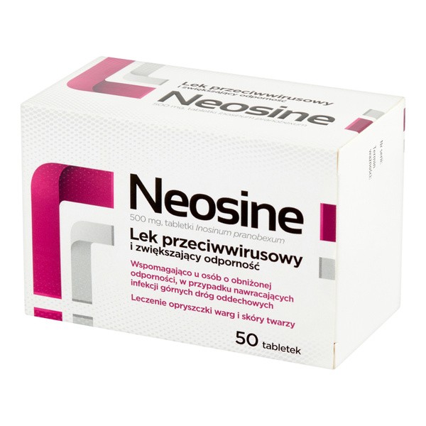 Neosine, 500 mg, tabletki, 50 szt.