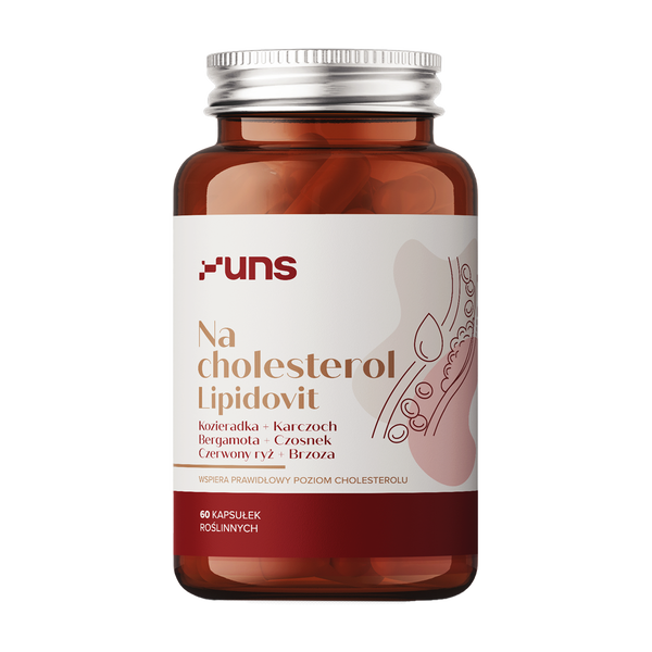 Uns Na Cholesterol Lipidovit, kapsułki, 60 szt.