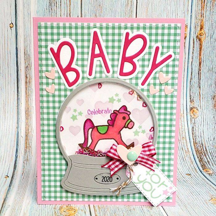 extras4snowglobe Clear Stamp Set of 12