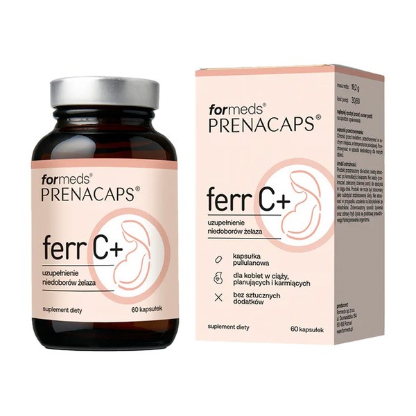 Formeds, Prenacaps ferr C+, kapsułki, 60 szt.