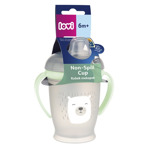 Canpol Lovi Sippy Master, kubek niekapek, Buddy Bear, 250 ml, 1 szt.