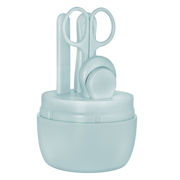 Canpol Babies, zestaw pielęgnacyjny do paznokci dla niemowląt i dzieci, niebieski, 1 szt.