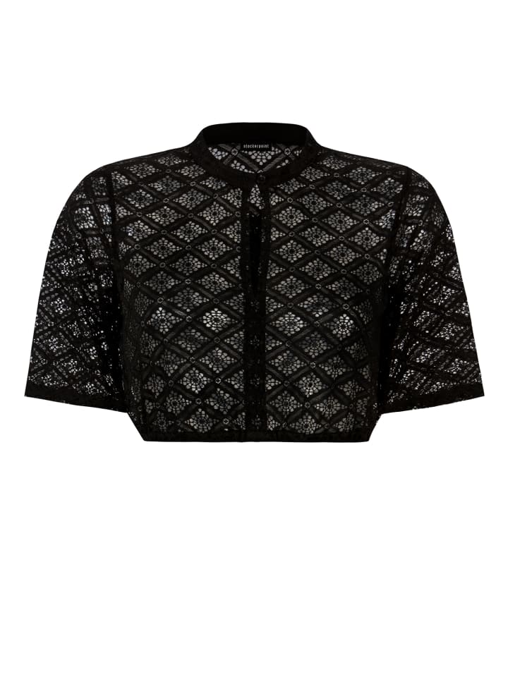 Stockerpoint Stockerpoint Dirndlbluse Laurene in schwarz günstig kaufen