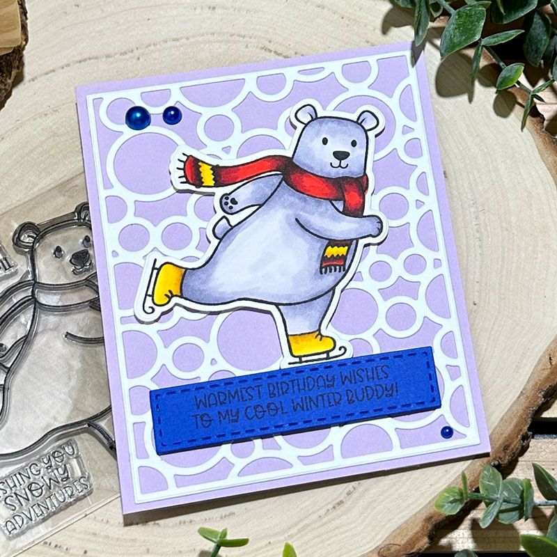 moreskaters2stamp Clear Stamp Set