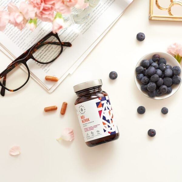 Aura Herbals Mój Wzrok Naturalne - Wsparcie Wzroku, kapsułki, 60 szt.