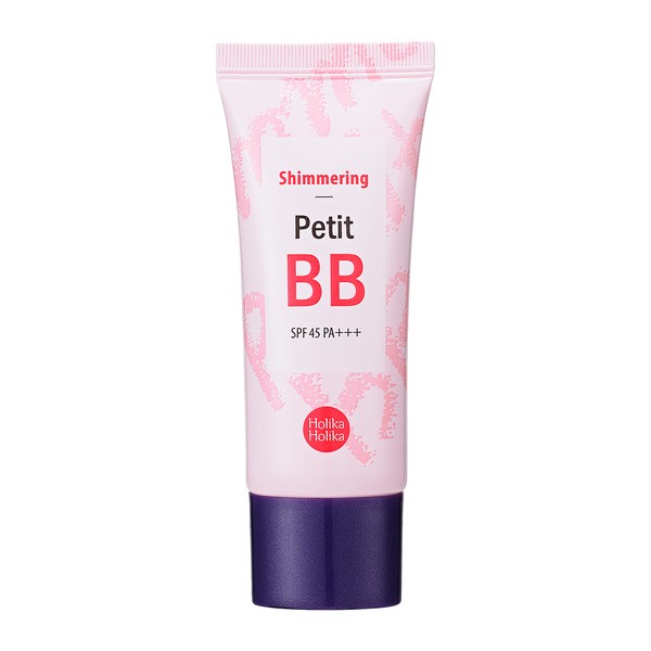 Holika Holika Shimmering Petit BB SPF 45 PA++, rozświetlający krem BB, 30 ml