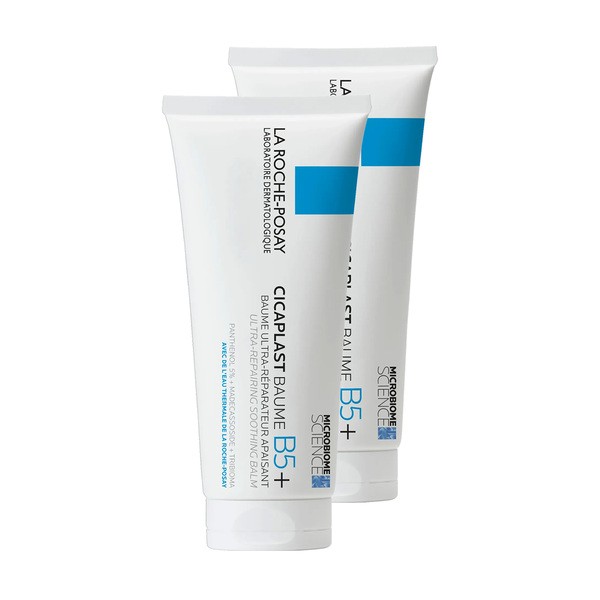 Zestaw 2 x La Roche-Posay Cicaplast Baume B5+, balsam kojący do twarzy i ciała, 100 ml