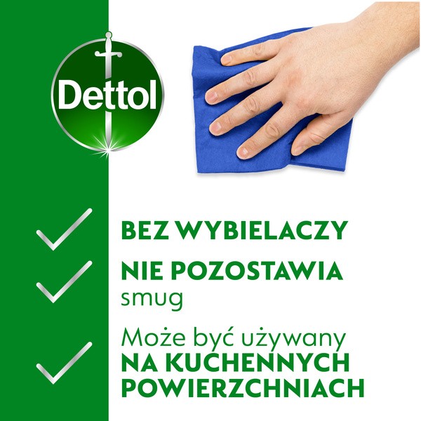 Dettol antybakteryjny spray do powierzchni, limonka i mięta, 500 ml