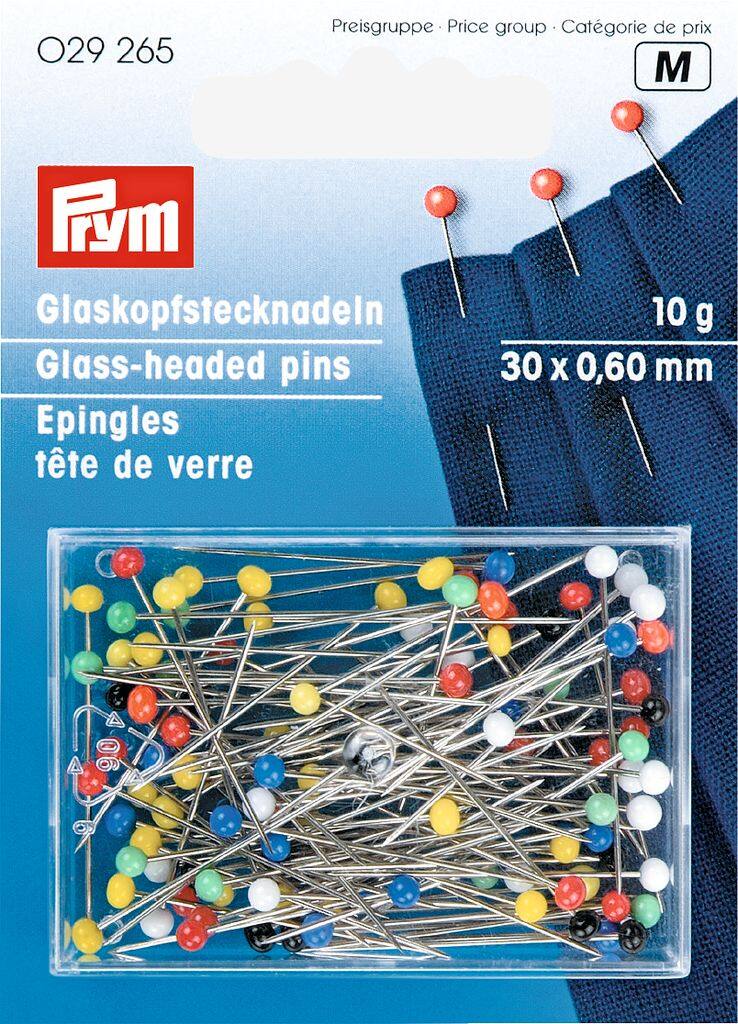 Knapstifter nr. 9 0,6x30mm assorterede