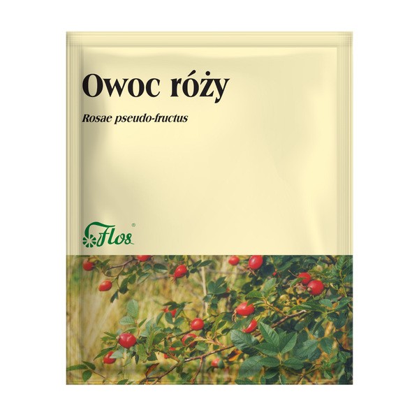 Owoc róży, zioła do zaparzania, 50 g (Flos)