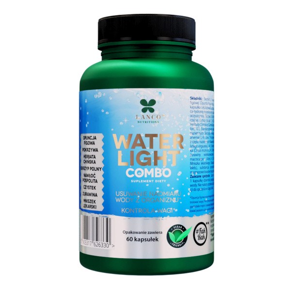 Lanco Nutritions Water Light Combo, kapsułki, 60 szt.